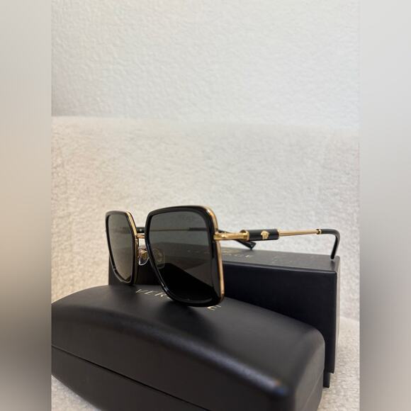 Versace Sunglasses in Black and Gold VE2261 - Picture 4 of 8